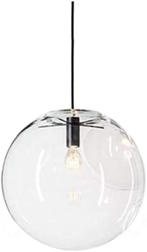 E27 Industrial Clear Glass Globe Shade Pendant Lighting Modern Kitchen LOFT