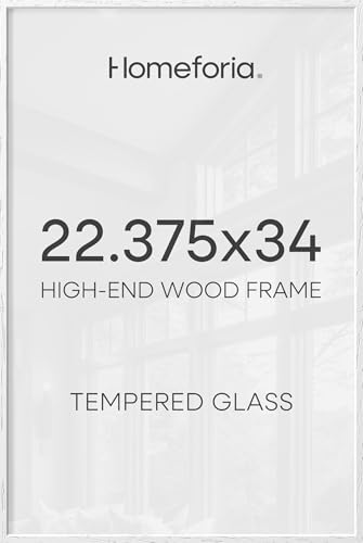 22.375x34 White Oak Puzzle Poster Frame (2 Count)