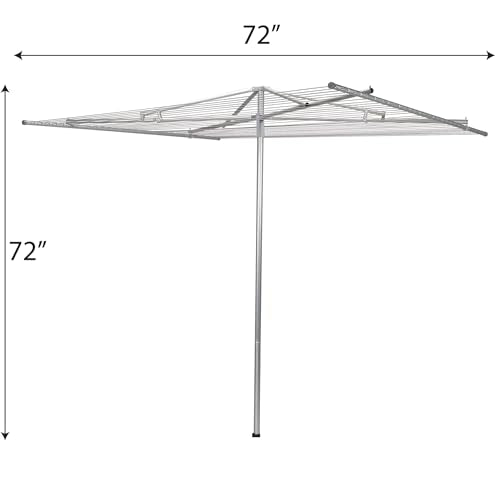 17140 1 Rotary Outdoor Umbrella Drying Rack