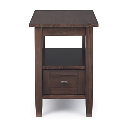 Warm Shaker 14" Side Tables in Brunette Brown