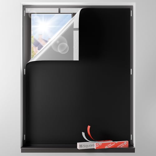 Blackout Curtains Portable 59”x100”No Drill Black Out Window Cover