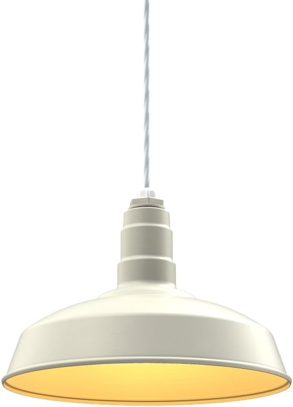 Steel Lighting Co. Carson Barn Light | Ceiling Mounted Pendant | 16 inch Dome |