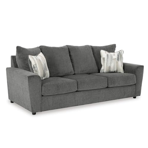 Gray Chenille Sofa