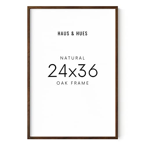 24x36 Walnut Oak Frame