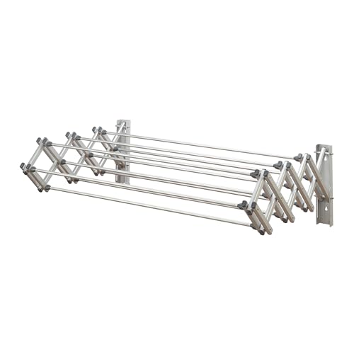 Aluminum 36" Collapsible Wall Drying Rack