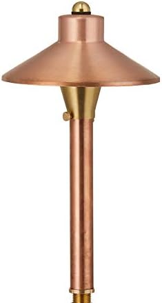 VOLT Flat Hat 12V Copper Mini Path Light