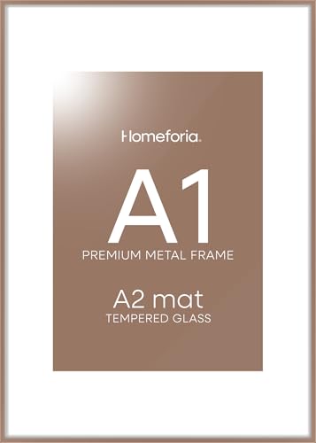 A1 Mocha Poster Frame