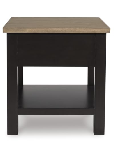 Drazmine Casual End Table with 1 Lower Shelf