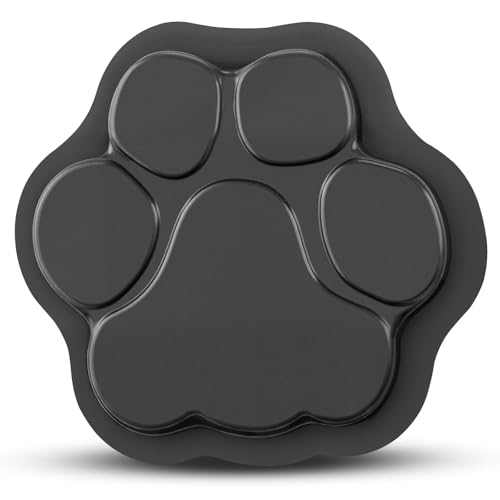 13 Inch Paw Print Stepping Stone Molds for Concrete