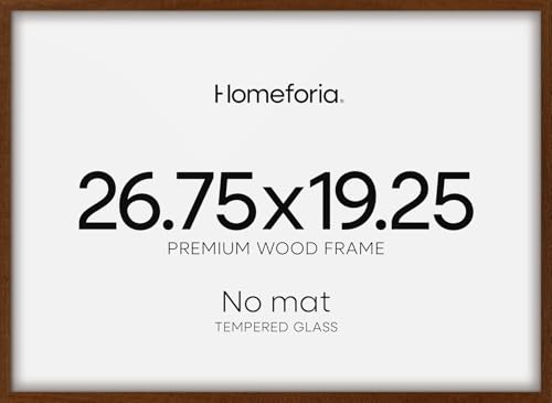 26.75x19.25 Brown Oak Puzzle Picture Frame
