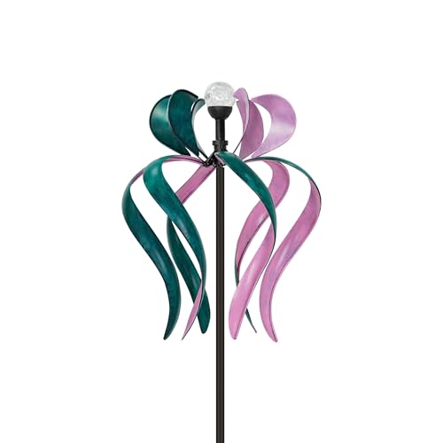 89" Wind Spinner Outdoor with Solar Light