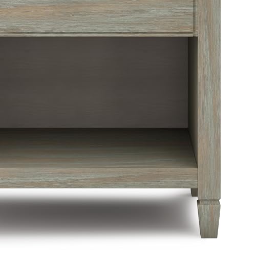 Hunter 20" Wide Solid Mango Nightstand in Refined Natural