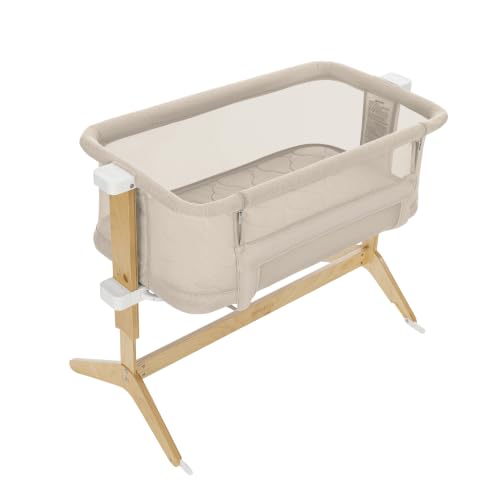 Bassinet & Bedside Sleeper with Mattress & Sheet