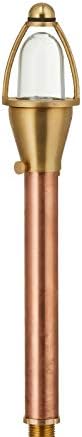 VOLT Flat Hat 12V Copper Mini Path Light