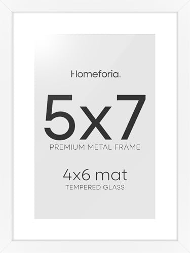 5x7 White Picture Frame (2 Count)
