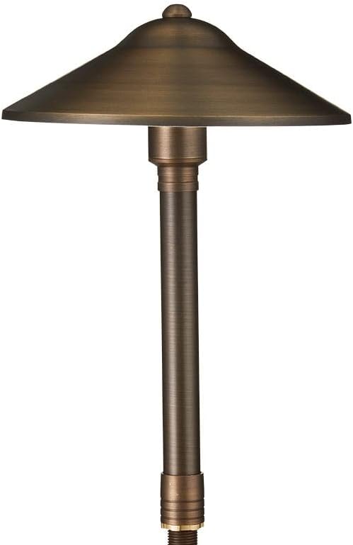 VOLT Max Spread 12V Solid Brass Mini Path Light