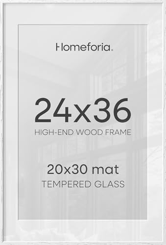 24x36 White Oak Poster Frame