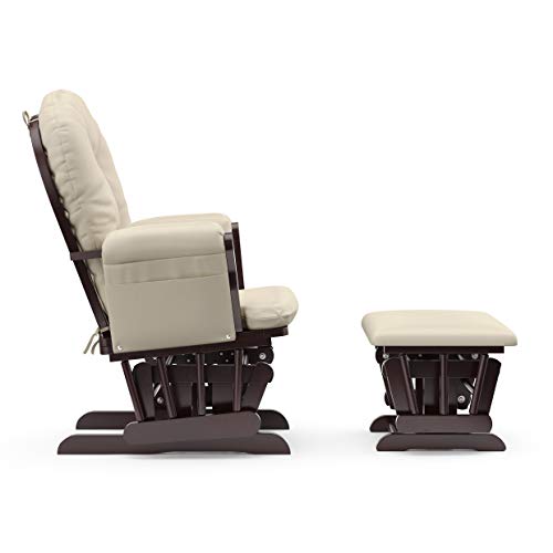 Premium Hoop Glider & Ottoman