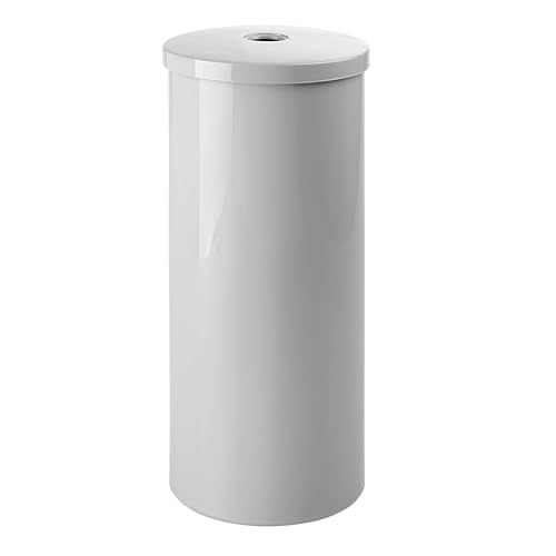 Freestanding Toilet Paper Canister with Lid (3 Count)