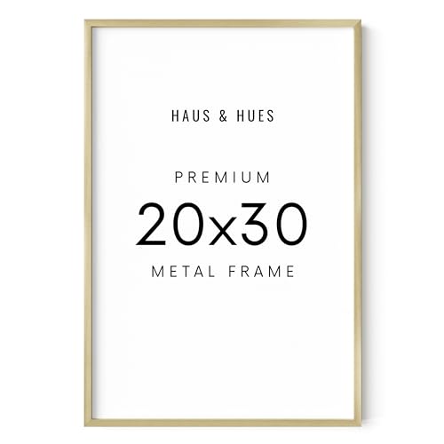 20x30 Gold Metal Picture Frame
