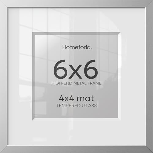 6x6 Silver Picture Frame