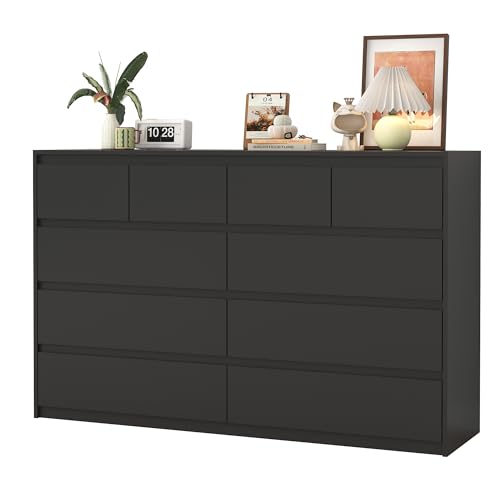 Black Malm Dresser for Bedroom