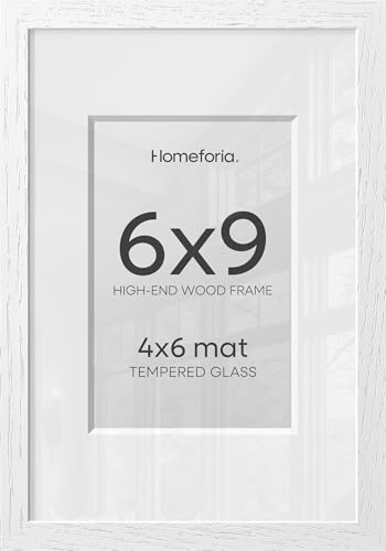 6x9 White Oak Picture Frame
