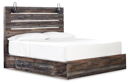 King Size Bed with Storage Drawers