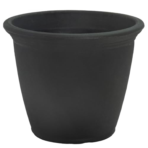 Sunnydaze Anjelica 15.25'' Large Plastic Planter Pot for Plants (4 Count)