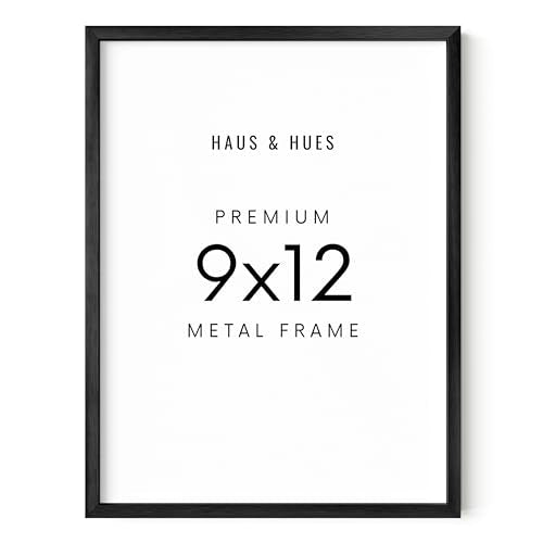 9x12 Black Metal Picture Frame