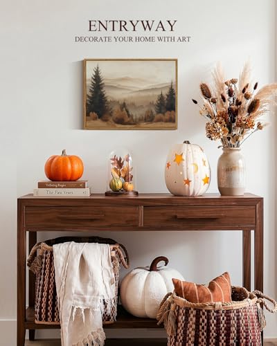 Vintage Fall Canvas Wall Decor