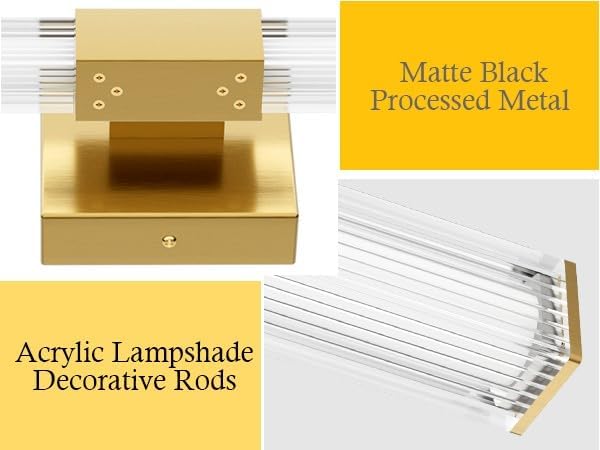 Ralbay 59inch Gold Vanity Light