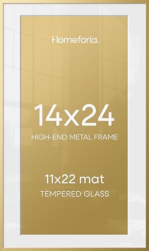 14x24 Gold Picture Frame