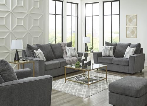 Gray Chenille Sofa