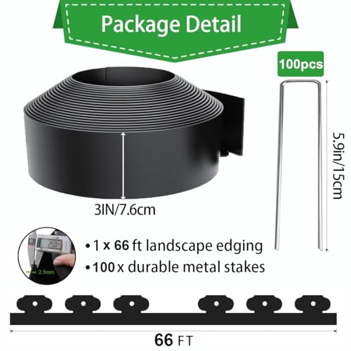 66Ft 3IN Landscape Edging