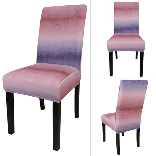 Pattern Chair Covers for Dining Room Set of 4