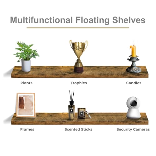 Floating Shelves for Wall Storage (2 Count)