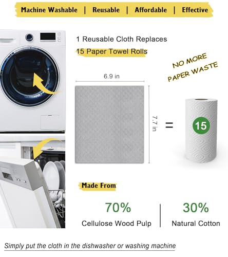 Swedish Dishcloths for Kitchen (6 Count)