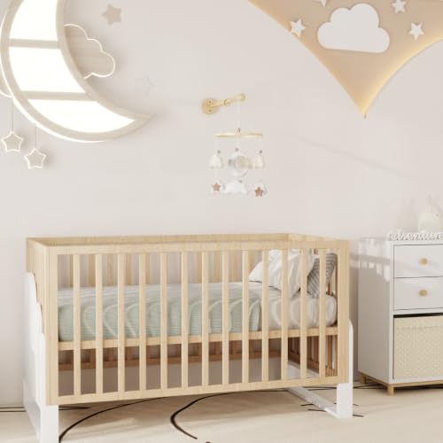 Wooden Wall Mount Crib Mobile Arm