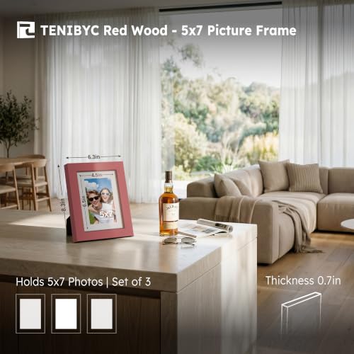 5x7 picture frame 3 Pack (3 Count)