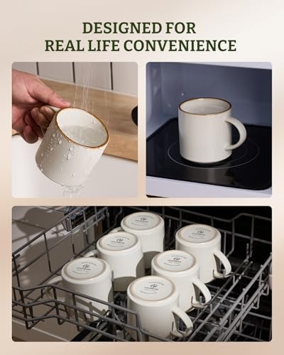 Coffee Mugs Set of 4 (4 Count)