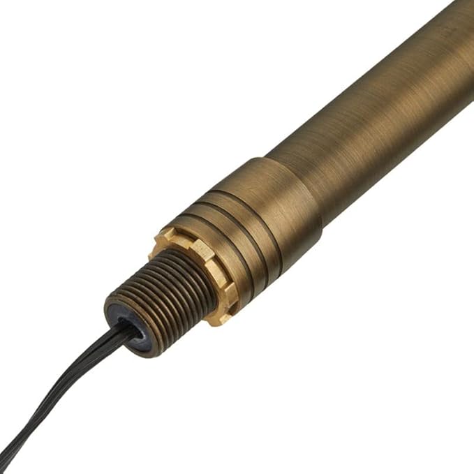VOLT 15-Pack 12V Cast Brass Flat Hat Path Lights