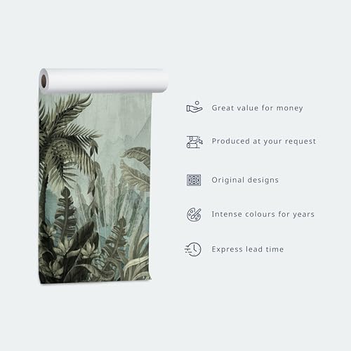 Wall Mural World Map 98x69 in (47.14 Sq Ft)