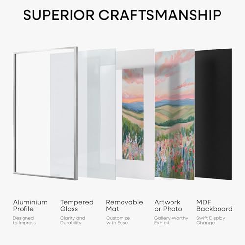 16x16 Silver Picture Frame (2 Count)