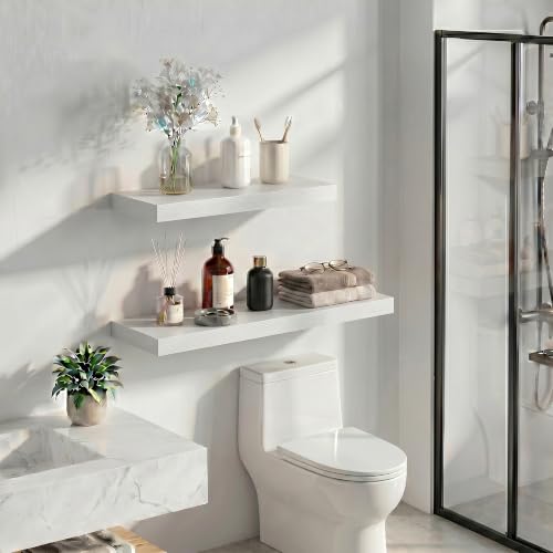 16 inchs Floating Shelves for Wall Set of 2