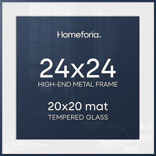 24x24 Blue Picture Frame (2 Count)