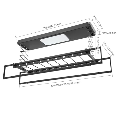 Electric Retractable Airing Rack
