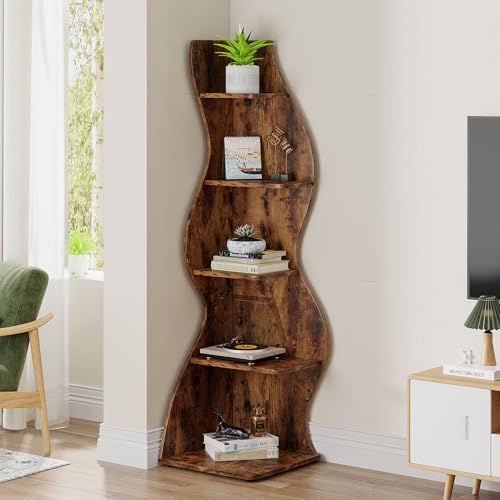 Corner Shelf Rustic 5