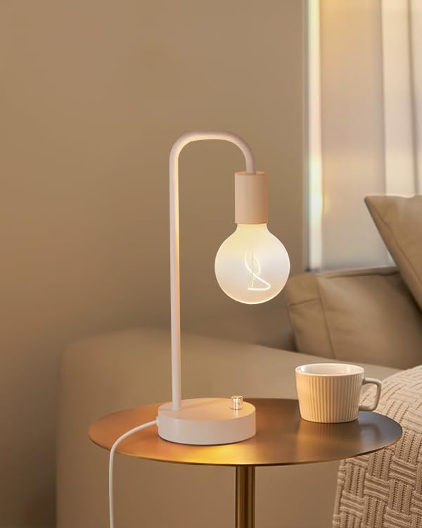 ONEWISH Industrial Small Table Lamp
