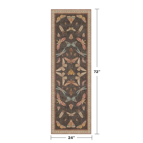 Brown 2x6 Indoor Rugs for Entryway (12 Sq Ft)